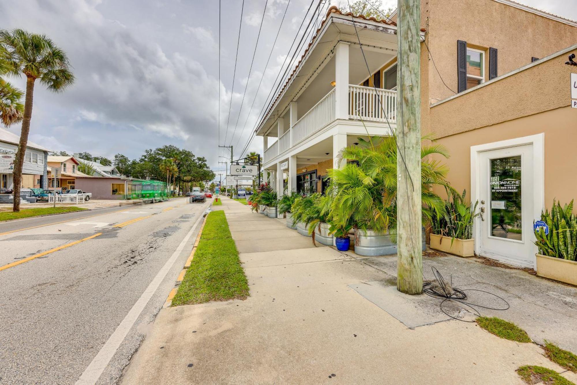 סיינט אגוסטין Upscale Apartment In Downtown St Augustine! מראה חיצוני תמונה